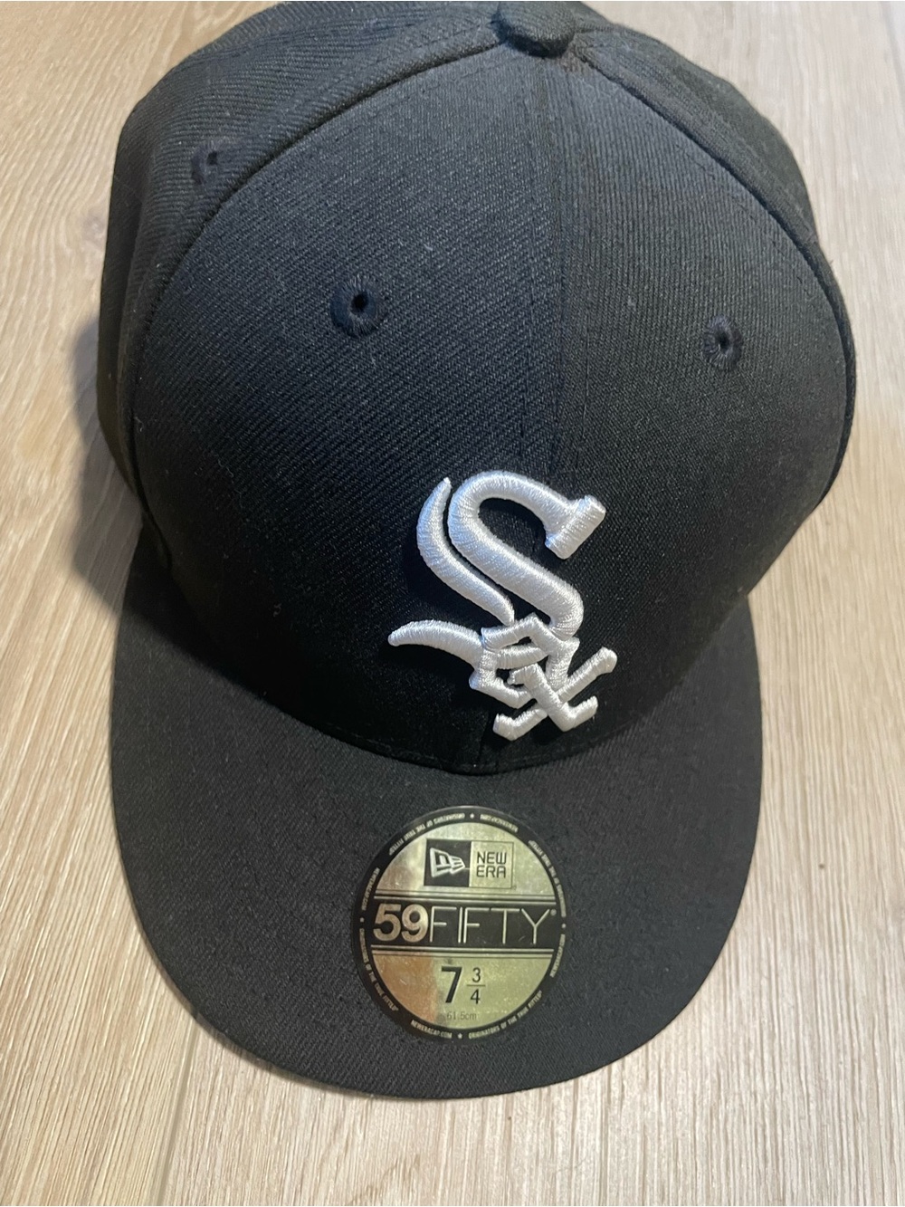 New Era 59FIFTY Chicago White Sox Black Fitted Hat